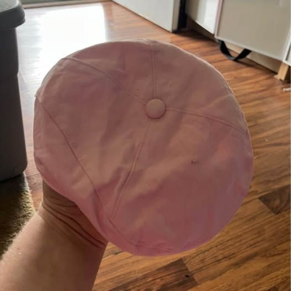 Janie and Jack Pink Driver Cap toddler